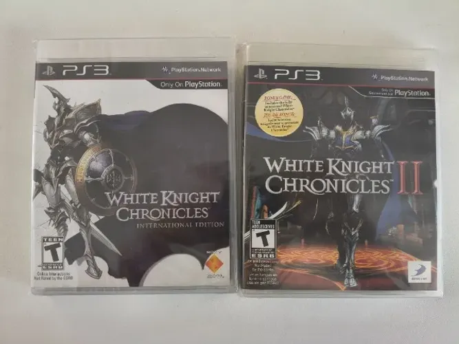 PS3 White Knight Chronicles 1 e 2