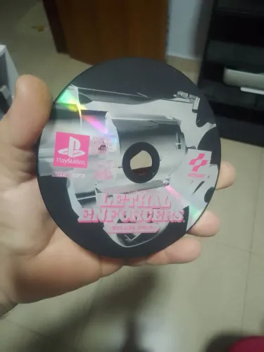 Jogo Lethal Enforces japonês Original de Playstation 1 