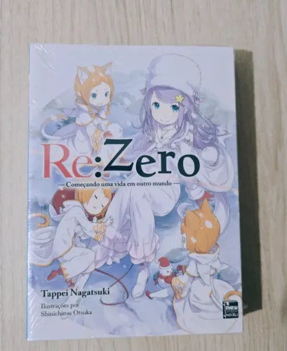 Re:zero light novel livro 6 lacrado