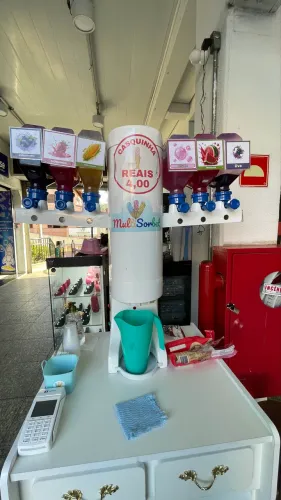 Máquina de Sorvete Retrô Americano