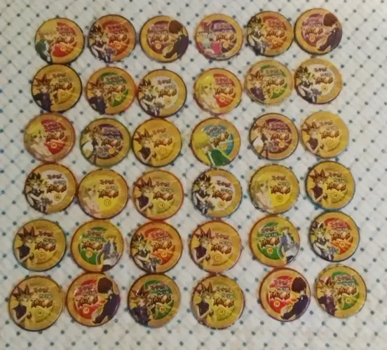 Tazos metal Yu-Gi-Oh !