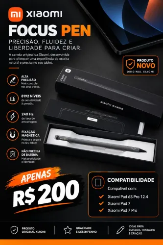 Caneta da Xiaomi (FOCUS)