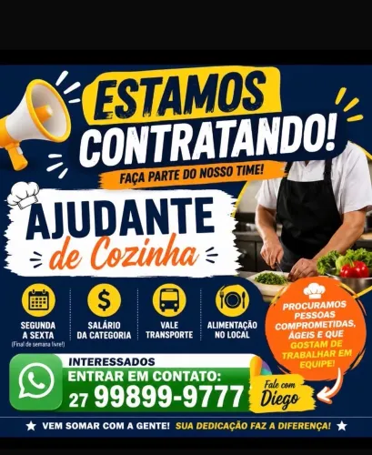 Ajudante de cozinha