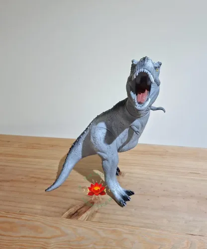 Dinossauro Tiranossauro Rex Articulado Mielle NOVO