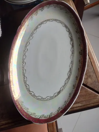 Travessa Vintage em porcelana, original Real São Paulo 
