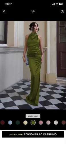 Vestido longo - madrinha