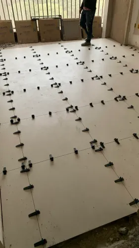 Pedreiro Ceramista - Assentamento de Piso em Apartamento - Porcelanato 90x90