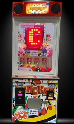 Maquina Stacker | GRUA Vending Machine | Máquina Original Diversão