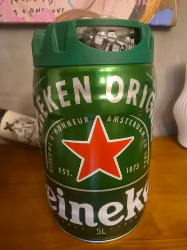 Barril Chopp Heineken 5lts