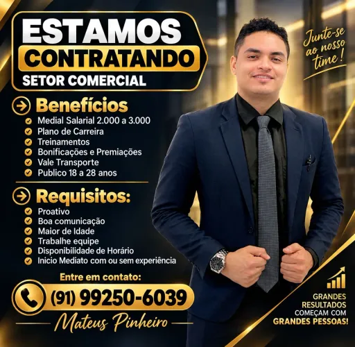 Vagas de trabalho