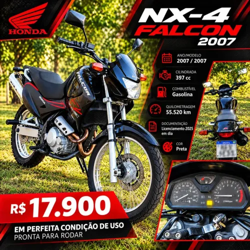 HONDA NX-4 FALCON 400 2007