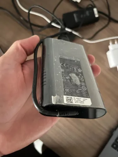 Fonte Carregador Dell 65 Watt - 19.5v 3.34a Original Preto (Usado)