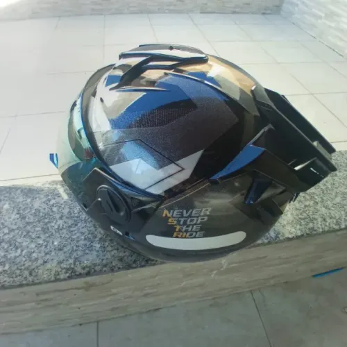 Capacete Pro Tork Evoluiton G8 Evo com Narigueira + viseira dourada