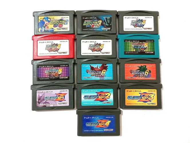 Lote jogos Megaman Game boy Advance original Japonês
