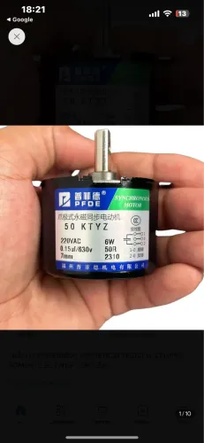 ? Motor Síncrono 50KTYZ 220V 6W - Novo ?