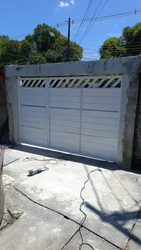 Portão de alumínio garagem a partir de: