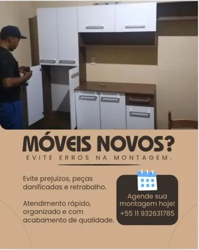 Montador de moveis ,piranhas e região 
