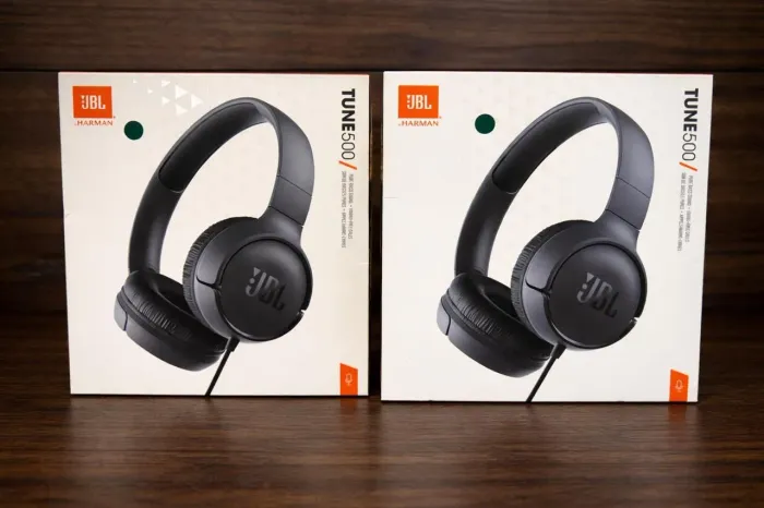 Fone jbl tune 500, com fio - novo