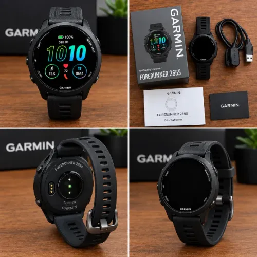 GARMIN FORERUNNER 265S - BLACK