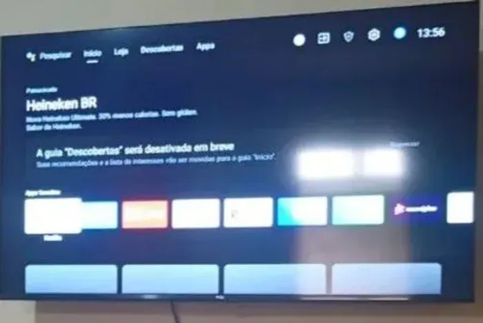 Tv Roku 43 polegadas Semp FUHD semi nova c/ controle