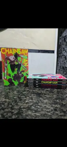 Mangás chainsaw man Volume 1 ao 5
