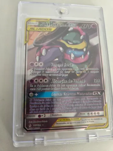 Carta Pokemon - Muk e Muk de Alola-GX (197/214) - Estado NM