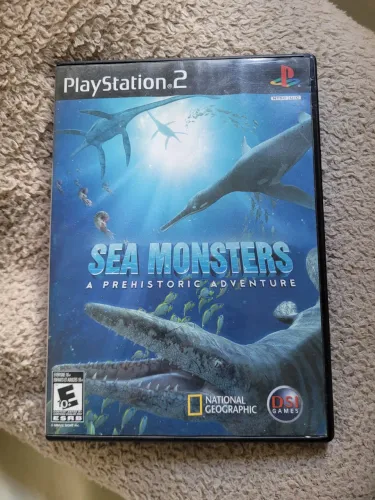 Jogo PS2 Original - Sea Monsters - Não está lendo, pode ser problema de limpeza