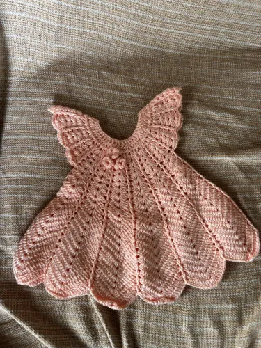 Vestidinho de crochê P