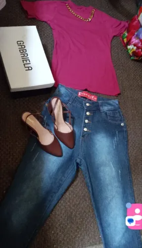 Combo com três peças femininas novas