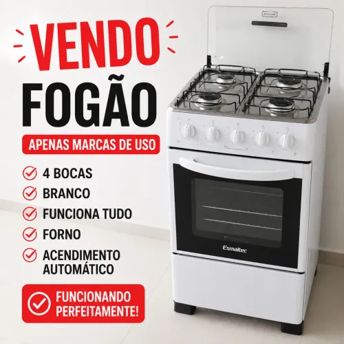 Fogão 4 boca