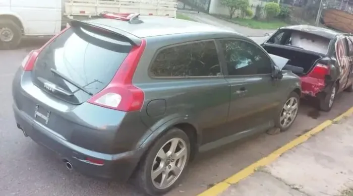SUCATA PEÇAS VOLVO C30 T5 TURBO 2008 A 2009 50 MIL KM  BAIXADO NOTA