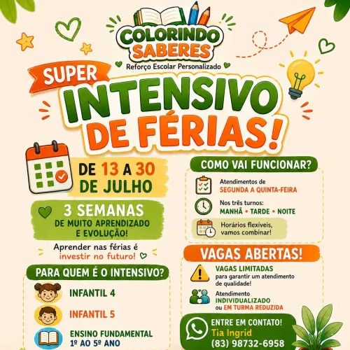 Reforço Escolar - Jardim Oceania