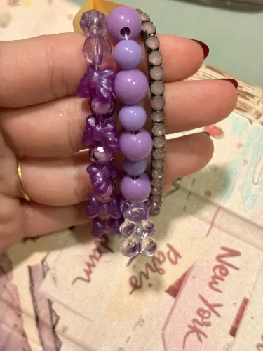 Kit de pulseira infaltil de miçanga