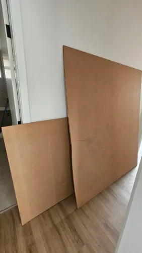 Doação de chapas de mdf cru 15mm