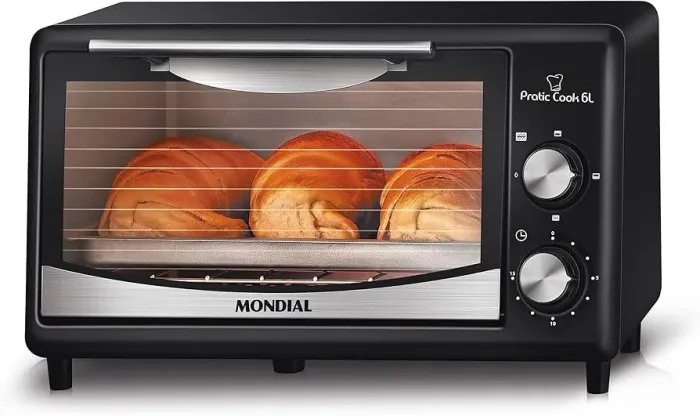 Forno Elétrico Mondial Pratic Cook 6l