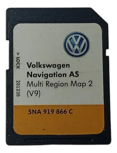 Cartão de Navegação GPS VW Tiguan R-Line 2021