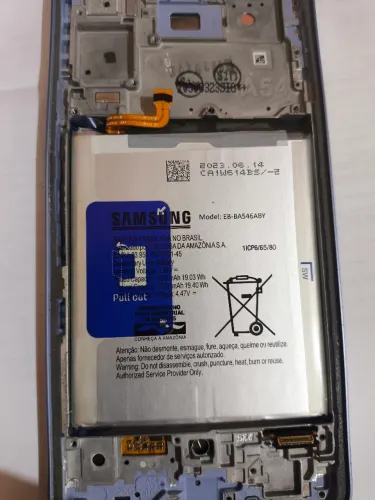 Bateria Samsung A54 usada retirada