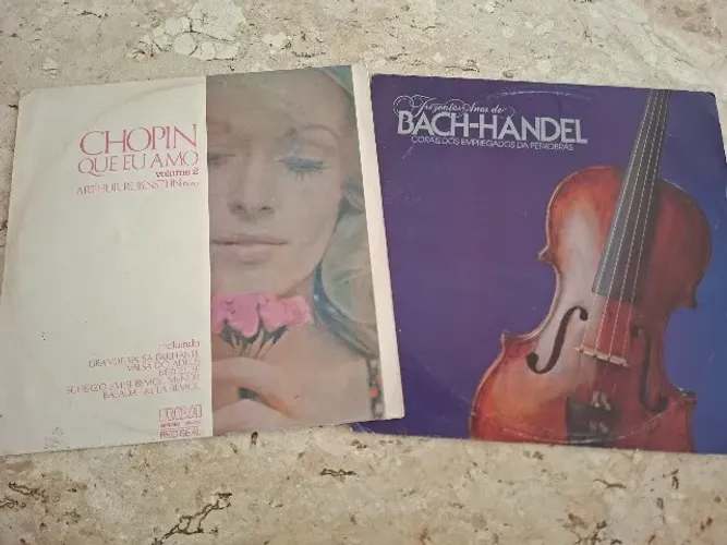 Discos musica classica - O Chopin que eu amo e 300 anos de Bach-Handel