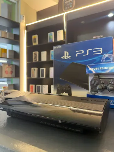 PS3 Slim Desbloqueado - Pronto para Jogar! + Muitos Jogos