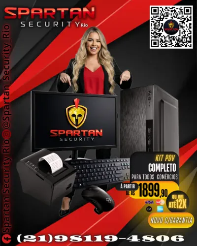 Kit Automação comercial com sistema completo para comércios