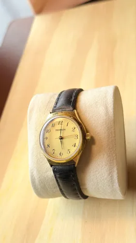 Relógio Technos Vintage Mecânico a Corda - 17 Rubis Impecável