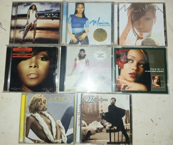 26 cd's Cantoras Pop Monica, Deborah Cox, Toni Braxton