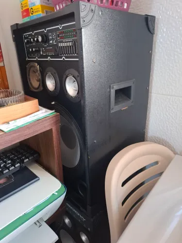 Caixa de som TRC 900W ATIVA E PASSIVA