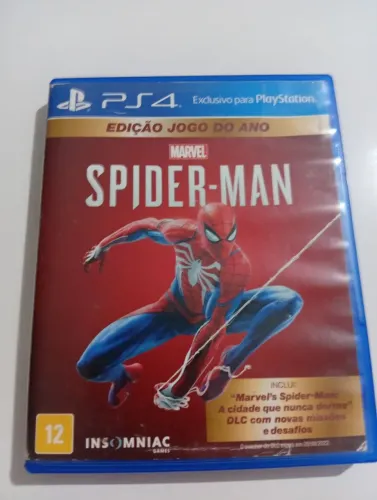 Spider man ps4 2017 edição jogo do ano