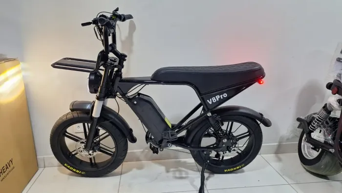 Bike elétrica v8 pro 1000w 