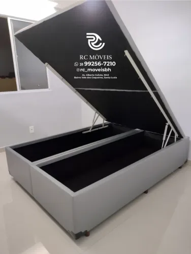 Cama Box Baú Super King 1.93x2.03 - Baú Grande Premium