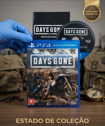 Days Gone PS4 - Mídia Física Exclusiva Lacrada Original (Em Português)