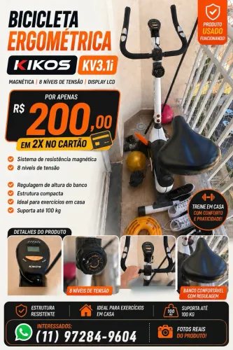 Bicicleta Ergométrica