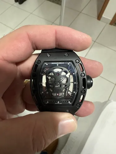 Relógio Richard Mille Skull 