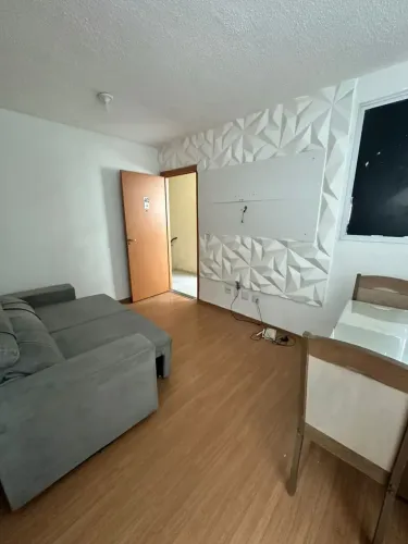 apartamento mobiliado para alugar com 2 quartos bairro bela marina prox das faculdades e s